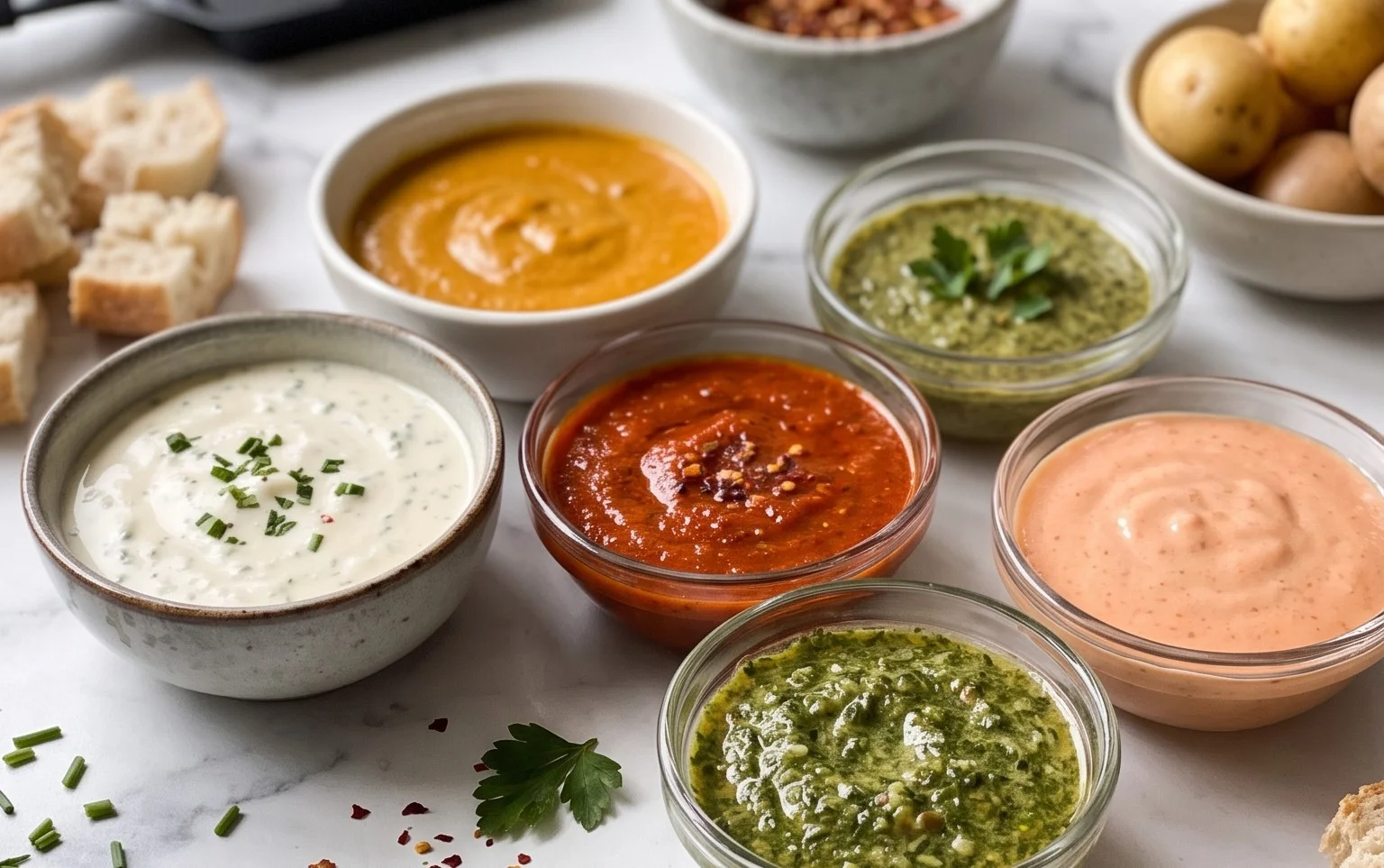 5 Sauces Raclette & Fondue Rapides à Faire