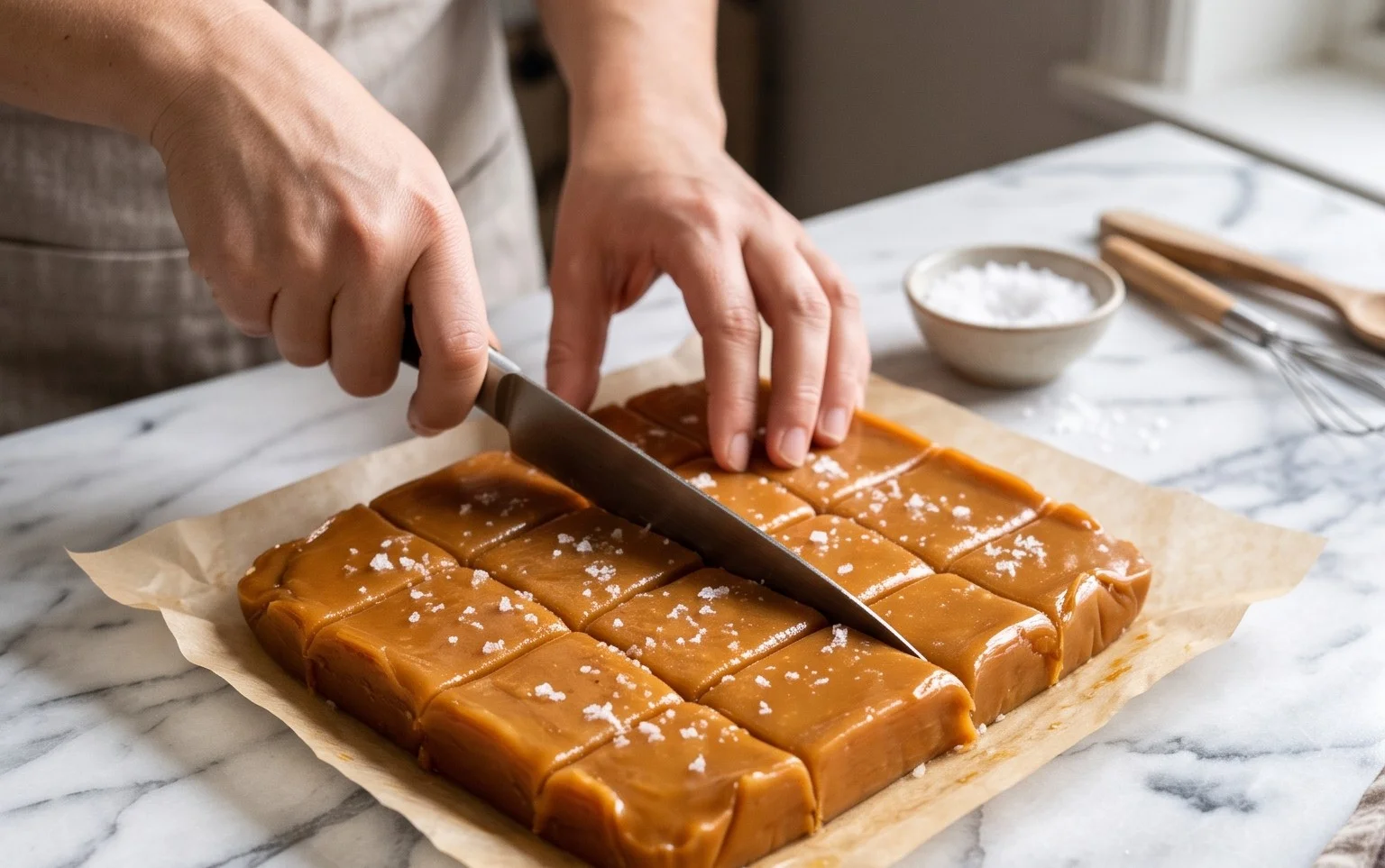 Caramels Mous Fleur de Sel : Recette Facile et Gourmande