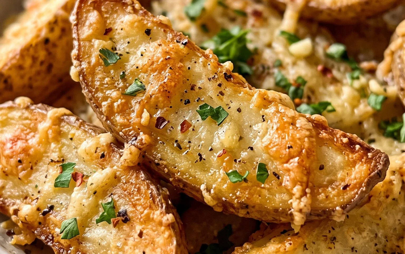 Pommes de Terre au Parmesan à l'Airfryer