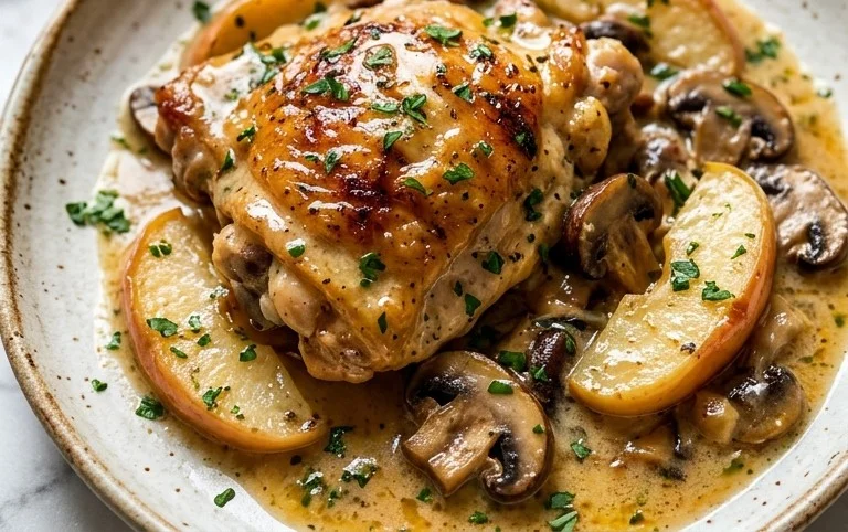 French Chicken Casserole a la Normande
