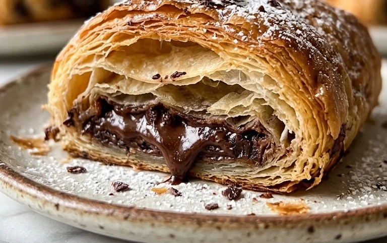Chocolate Puff Pastries